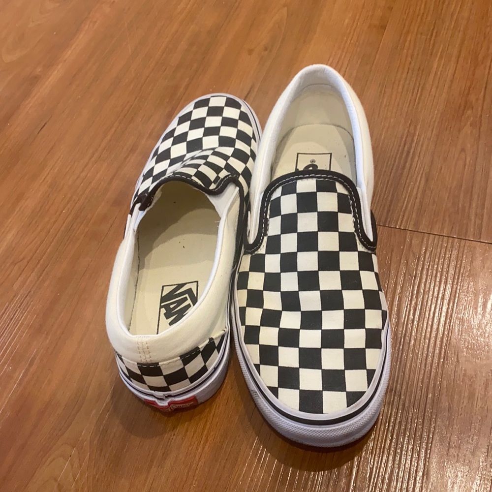 checkered vans :)